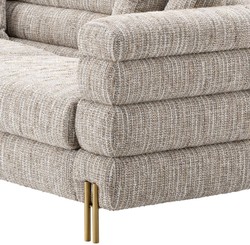 Luxus Wohnzimmer Hotel Sofa Beige Messing Luxury Living Room Hotel Sofa Beige Brass