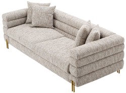Luxus Wohnzimmer Hotel Sofa Beige Messing Luxury Living Room Hotel Sofa Beige Brass