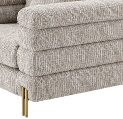 Luxus Wohnzimmer Hotel Sessel Beige Messing Luxury Living Room Hotel Armchair Beige Brass