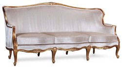 Luxus Barock Wohnzimmer Sofa Antik Stil Sofa Silber Antik Gold Luxury Baroque Living Room Sofa Antique Style Sofa Silver Antique Gold