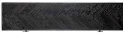 Luxus Designer TV Schrank Sideboard Schwarz Silber Luxury Designer TV Cabinet Sideboard Black Silver