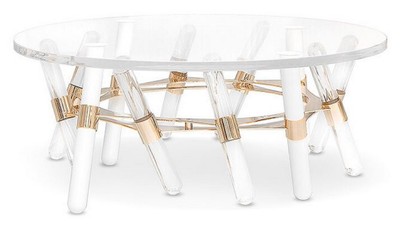 Moderner Luxus Designer Garten Terrassen Tisch Couchtisch Gold Modern Luxury Designer Garden Terrace Table Coffee Table Gold
