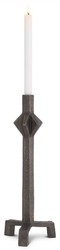 Casa Padrino luxury candle holder bronze 18.5 x 16.5 x H. 50 cm - Brass candlestick - Hotel & Restaurant Decoration Accessories - Luxury Quality