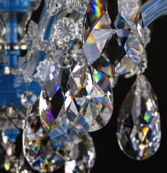 Luxus Barock Wohnzimmer Hotel Restaurant Kristall Kronleuchter Blau Luxury Baroque Living Room Hotel Restaurant Crystal Chandelier Blue