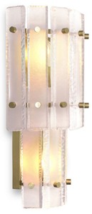 Casa Padrino lampada da parete di lusso ottone antico 24 x 14,5 x A. 43 cm - Lampada da parete soggiorno - Lampada da parete hotel - Collezione di Lusso