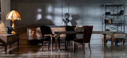 Luxus Barock Esszimmer Set Esstisch und 8 Stühle Luxury Baroque Dining Room Set Dining Table and 8 Chairs