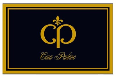 Casa Padrino Luxus Designer Fußmatte Dunkelblau Gold Casa Padrino Luxury Designer Doormat Dark Blue Gold