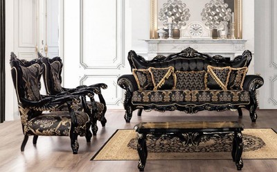 Barock Wohnzimmer Set Barock Sofa Barock Sessel Barock Couchtisch Baroque Living Room Set Baroque Sofas Baroque Armchairs Baroque Coffee Table