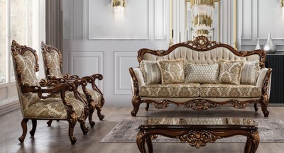 Barock Wohnzimmer Set Barock Sofa Barock Sessel Barock Couchtisch Baroque Living Room Set Baroque Sofas Baroque Armchairs Baroque Coffee Table