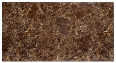 Casa Padrino Luxus Esstisch Braun / Gold 200 x 100 x H. 77 cm - Rechteckiger Esszimmertisch mit Kunstmarmor Tischplatte und Edelstahl Beinen - Luxus Esszimmer Möbel