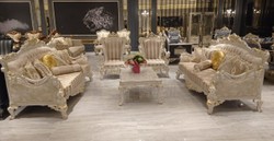 Barock Wohnzimmer Set Barock Sofa Barock Sessel Barock Couchtisch Baroque Living Room Set Baroque Sofas Baroque Armchairs Baroque Coffee Table