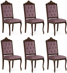 Luxus Barock Esszimmerstuhl Set Lila Dunkelbraun Gold Luxury Baroque Dining Chair Set Purple Dark Brown Gold Luxus Barock Esszimmerstuhl Set Lila Dunkelbraun Gold Luxury Baroque Dining Chair Set Purple Dark Brown Gold