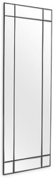 Casa Padrino espejo de pared de lujo bronce 78,5 x 3,5 x A. 215,5 cm - Espejo de salón - Espejo de dormitorio - Espejo de armario - Muebles de Lujo