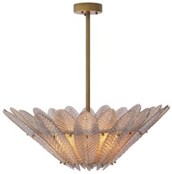 Luxus Kronleuchter Antik Messing Grau Luxury Chandelier Antique Brass Gray
