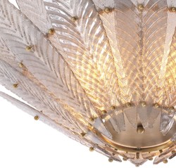 Luxus Kronleuchter Antik Messing Grau Luxury Chandelier Antique Brass Gray