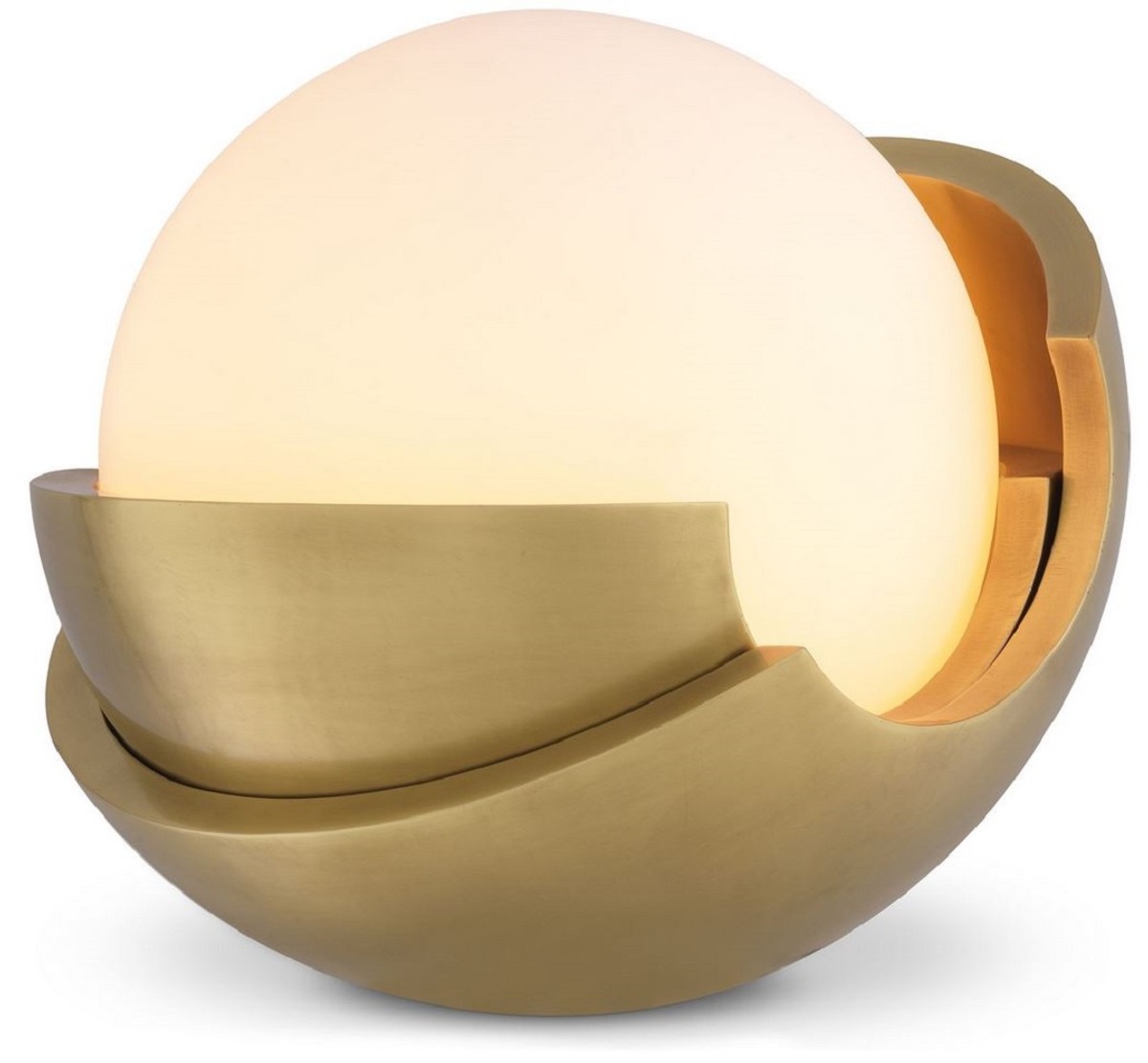 Runde Luxus Designer Tischleuchte Schreibtischleuchte Round Luxury Designer Table Lamp Desk Lamp