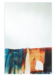 Casa Padrino espejo de pared de lujo multicolor 80 x 2,5 x A. 120 cm - Espejo de salón rectangular - Espejo de dormitorio - Espejo de baño - Espejo de armario - Colección de Lujo