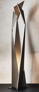 Luxus Designer Edelstahl Stehleuchte Bronze Schwarz Luxury Designer Stainless Steel Floor Lamp Bronze Black