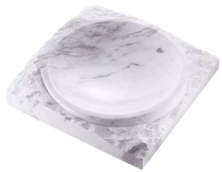Luxus Designer Deko Marmor Deko Schale Weiß Luxury Designer Decorative Marble Bowl White