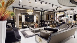 Casa Padrino Luxury Art Deco Living Room Armchair Black / Gold - Art Deco Living Room & Hotel Furniture - Luxury Collection