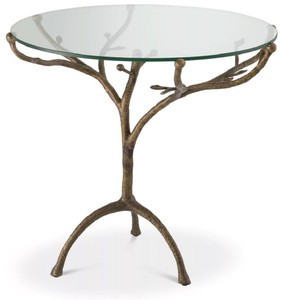 Runder Luxus Designer Beistelltisch Vintage Messing Round Luxury Designer Side Table Vintage Brass