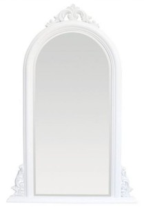 Casa Padrino luxury baroque mirror white - Handmade wall mirror in baroque style - Baroque living room mirror - Baroque wardrobe mirror - Baroque decoration accessories 