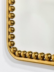 Casa Padrino miroir mural de luxe or 95 x 3 x H. 95 cm - Miroir de salon carré avec cadre en métal - Miroir de chambre - Miroir de salle de bain - Miroir d'armoire - Collection de Luxe