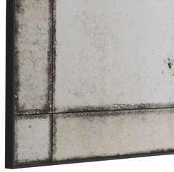 Casa Padrino specchio da parete di lusso 70 x 3 x A. 200 cm - Specchio rettangolare con cornice in mogano e vetro specchiato anticato - Specchio soggiorno - Specchio camera da letto