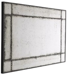 Casa Padrino luxury wall mirror 80 x 3 x H. 140 cm - Rectangular mirror with mahogany frame and antique mirror glass - Living room mirror - Bedroom mirror - Wardrobe mirror - Luxury Furniture