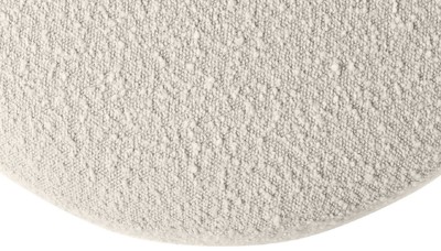 Casa Padrino Luxus Sitzbank Cremefarben 149 x 65,5 x H. 41 cm - Gebogene Bank - Wohnzimmer Möbel - Hotel Möbel - Luxus Kollektion