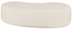 Casa Padrino luxury bench cream 149 x 65.5 x H. 41 cm - Curved bench - Living Room Furniture - Hotel Furniture - Luxury Collection
