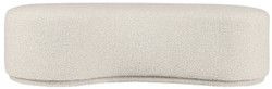 Casa Padrino luxury bench cream 149 x 65.5 x H. 41 cm - Curved bench - Living Room Furniture - Hotel Furniture - Luxury Collection
