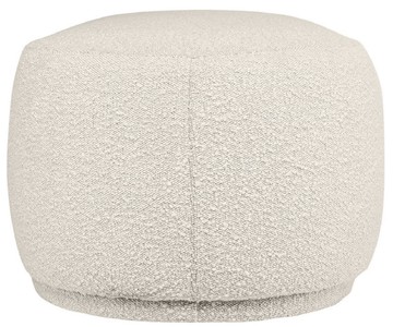 Casa Padrino Luxus Sitzbank Cremefarben 137,5 x 56,5 x H. 38 cm - Gepolsterte Wohnzimmer Bank - Wohnzimmer Möbel - Hotel Möbel - Luxus Kollektion