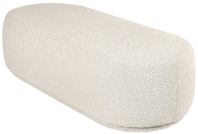 Casa Padrino luxury bench cream 137.5 x 56.5 x H. 38 cm - Upholstered living room bench - Living Room Furniture - Hotel Furniture - Luxury Collection