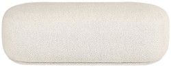Casa Padrino luxury bench cream 137.5 x 56.5 x H. 38 cm - Upholstered living room bench - Living Room Furniture - Hotel Furniture - Luxury Collection