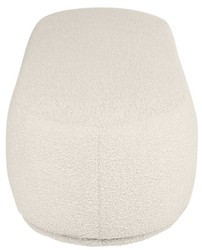 Casa Padrino luxury bench cream 137.5 x 56.5 x H. 38 cm - Upholstered living room bench - Living Room Furniture - Hotel Furniture - Luxury Collection