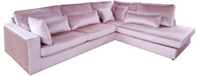 Casa Padrino luxury corner sofa 317 x 250 x H. 87 cm - Various Colors - Modern living room sofa with pillows - Modern living room furniture