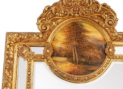 Casa Padrino miroir baroque or - Miroir mural fait main de style baroque - Miroir armoire style antique - Magnifique miroir de salon - Mobilier Baroque