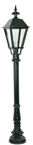Casa Padrino lanterne de jardin baroque 22 x 22 x H. 142 cm - Différentes Couleurs - Lampadaire extérieur élégant - Éclairage extérieur nostalgique