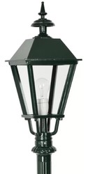 Casa Padrino lanterne de jardin baroque 22 x 22 x H. 142 cm - Différentes Couleurs - Lampadaire extérieur élégant - Éclairage extérieur nostalgique