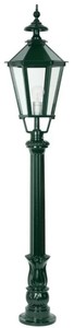 Casa Padrino lanterne de jardin baroque 29 x 29 x H. 150 cm - Différentes Couleurs - Lampadaire extérieur élégant - Éclairage extérieur nostalgique
