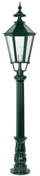Casa Padrino lanterne de jardin baroque 29 x 29 x H. 150 cm - Différentes Couleurs - Lampadaire extérieur élégant - Éclairage extérieur nostalgique