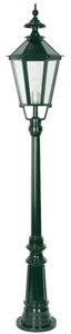Casa Padrino lanterne de jardin baroque 29 x 29 x H. 166 cm - Différentes Couleurs - Lampadaire extérieur élégant - Éclairage extérieur nostalgique