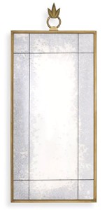 Casa Padrino luxury wall mirror antique brass 60 x 2 x H. 140 cm - Rectangular mirror with antique mirror glass - Living room mirror - Bedroom mirror - Wardrobe mirror - Luxury Furniture