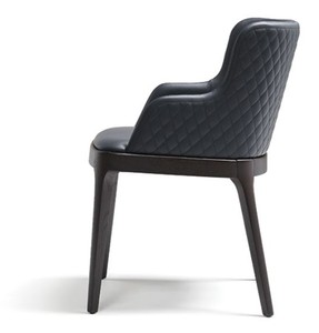 Casa Padrino Luxus Esszimmerstuhl 8er Set Blau / Braun - Luxus Esszimmer & Restaurant Möbel - Luxus Qualität - Made in Italy