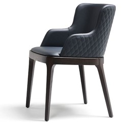 Luxus Esszimmerstuhl 8er Set Beige Blau Braun Luxury Dining Chair Set of 8 Beige Blue Brown