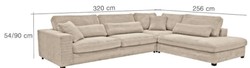 Modernes Luxus Wohnzimmer Hotel Cord Sofa Ecksofa Modern Luxury Living Room Hotel Cord Sofa Corner Sofa