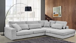 Modernes Luxus Wohnzimmer Hotel Cord Sofa Ecksofa Modern Luxury Living Room Hotel Cord Sofa Corner Sofa