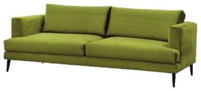 Casa Padrino luxury velvet sofa 210 x 90 x H. 76 cm - Different Colors - Modern living room sofa - Modern living room furniture