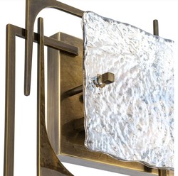 Casa Padrino designer wall lamp antique brass 39 x 9 x H. 35 cm - Living room wall lamp - Hotel wall lamp - Luxury Collection